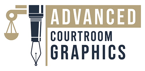 Advanced Courtroom Graphics Website Logo